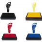 Newborn Baby DIY Hand and Footprint Kit Ink Pads Photo Frame Handprint Toddlers Souvenir Accessories
