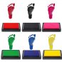 Newborn Baby DIY Hand and Footprint Kit Ink Pads Photo Frame Handprint Toddlers Souvenir Accessories