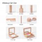 Girls Pretend Play Kid Make Up Beautiful Makeup Set Hairdressing Simulation Wooden Toy For Girls
