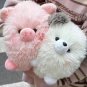 AIXINI Cute Long Plush Ball Pig Dog Soft Stuffed Plushie Hug Pillow Kawaii Room Decor Toy