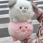 AIXINI Cute Long Plush Ball Pig Dog Soft Stuffed Plushie Hug Pillow Kawaii Room Decor Toy