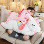 25cm/35cm Kawaii Giant Unicorn Plush Toy Soft Stuffed Dolls Animal Lovely Horse Toys