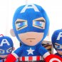 Disney Anime Plush Toy Spiderman Doll Marvel Avengers Soft Dress Hero Captain America
