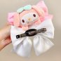 Sanrio Anime Plush Hair Clip Kawaii Cinnamorroll Kuromi Pompompurin My Melody