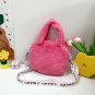 Kawaii Sanrio Hello Kitty Cartoon Girl Heart Fashion Large Volume Bow Plush Tote