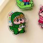 Kawaii Cute Sanrio Crayon Shinchan Sealing Clip High Beauty