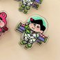 Kawaii Cute Sanrio Crayon Shinchan Sealing Clip High Beauty