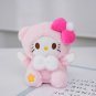 Sanrio 15Cm Keychain Hello Kitty Kuromi Cinnamoroll Cross Dressing Plush Doll