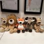 Forest Brothers Doll Lion Tiger Elephant Giraffe Dog Plush Stuffed Toy Children's
