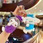 Sanrio Plush Toys Keychain Sleep Hello Kitty Kuromi Cinnamoroll Anime Cute