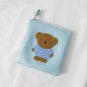 Cartoon Lovely Miffy Plush Embroidery Pu Makeup Bag Storage Bag Coin Purse Student