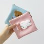 Cartoon Lovely Miffy Plush Embroidery Pu Makeup Bag Storage Bag Coin Purse Student
