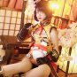 Anime Genshin Impact Kawaii Plush Toys Xiangling Guoba Plushie Doll Cartoon Cosplay