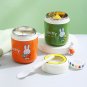 Miffy Insulated Soup Cup 304 Stainless Steel with Cover Warm Braising Burn A Kettle Student