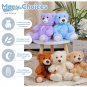 3 Packs Teddy Bear Plush Soft Stuffed Bear Animal Plushie Kawaii Baby Sleeping Toys
