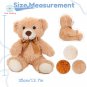 3 Packs Teddy Bear Plush Soft Stuffed Bear Animal Plushie Kawaii Baby Sleeping Toys