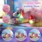 48cm Rainbow LED Plush Toys Musical Throw Pillows Unicorn Lullaby Soft Stuffed Animals