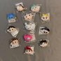 Crayon Shin-Chan Series Cute Creative Type Pendant Cartoon Anime Keychain
