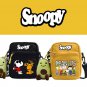 Snoopy Cartoon Four Colours Canvas Small Square Bag Men and Women Students