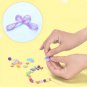 Clay Beads For Bracelets Making Flat Beads Colorful Letter Beads For DIY Making Deepen Parent-child