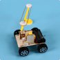Science Model Funny DIY Toy Experimental Car Multifunction Wood Learning Sweeping Robot Kit Car