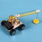Science Model Funny DIY Toy Experimental Car Multifunction Wood Learning Sweeping Robot Kit Car