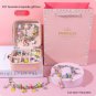 DIY Beaded Bracelet Set with Storage Box Toys for Girls Gift Acrylic European Large Hole Beads