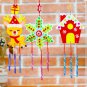 8Pcs Kids DIY Wind Chimes Art Craft Toy for Children Garden Home Party Educational
