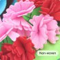 4Pcs Kids Non-woven DIY Simulation Bouquet Holding Flowers Handmade Gift Room Decoration Flower