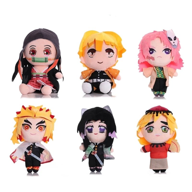Demon Slayer Devil's Blade Cute Dolls Manga Doll Anime Plush Stuffed Toy