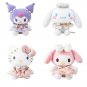 Kawaii Sanrio Plush Anime Hello Kitty Yugui Dog Doll Plushie Toy Gift for Girls