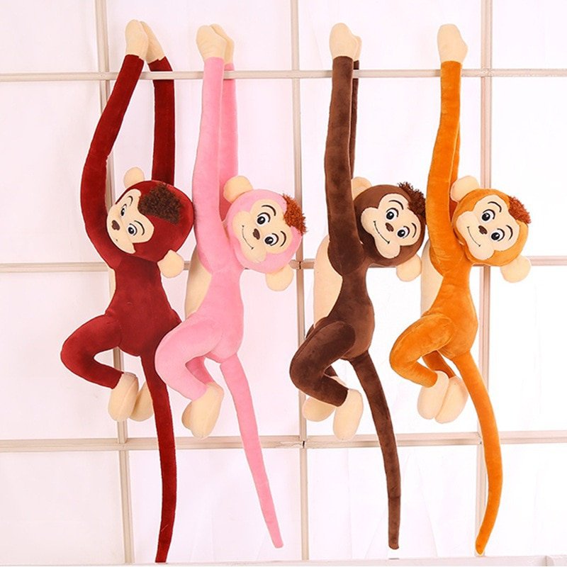 Long Arm Ape Monkey Plush Toys Cartoon Aniaml Chimpanzee Stuffed Doll Birthday Gift