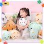 AIXINI 9 Styles Animal Sweet Dinosaur Pig Cat Bear Plush Pillow Soft Cartoon Panda Hamster