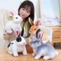 Simulation Kawaii Long Ears Realistic Rabbit Plush Toy Lifelike Animal Stuffed Doll Toys