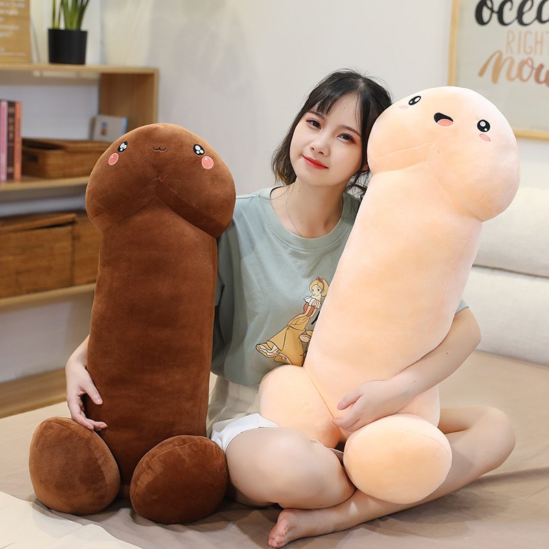 Cute Gaint Long Penis Plush Toy Dick Pillow Sexy Simulation Soft Toy Funny Cushion