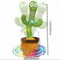 1PC Dancing Cactus Learning to Talk 120 Songs Twisting Doll Soft Plush Wiggling Recording Doll
