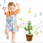 1PC Dancing Cactus Learning to Talk 120 Songs Twisting Doll Soft Plush Wiggling Recording Doll