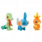 Torchic Treecko Mudkip Ash Ketchum plush cute Anime chick Claw machine doll soft high quality toys