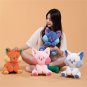 Soft Creative Cute Cat Long Tail Fox Plush Toy Stuffed Kids Doll Fashion