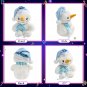 Musical LED Light Doll Plush Toys Snowman Luminous Glowing Throw Pillows Gift Cotton Cute