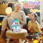 Musical LED Light Doll Plush Toys Snowman Luminous Glowing Throw Pillows Gift Cotton Cute