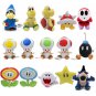 15 Styles Super Bros Plush Toy Cute Cartoon Princess