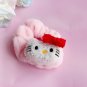 Sanrio Cartoon Characters Hello Kitty Mymelody Kuromi Cinnamoroll Pompom Purin Plush Hair