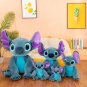 Disney Giant Size Lilo&stitch Plush Stuffed Doll Cartoon Kawaii Animal