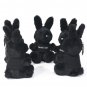Cute Cartoon Animal Matin Kim Black Plush Pendant Benny Rabbit Clothing
