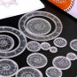 22pcs Creative Interlocking Gears Wheels Drawing Toys Set Educational Toy for Children Painting