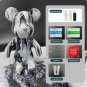 Kids New 23CM White Embryo Liquid Acrylic Color Handmade Artcrafts Graffiti DIY Fluid Paint Bear