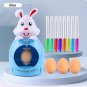 DIY Easter Egg Decorating Coloring Kit Egg Spinner Machine with Accessories Birthday Gift