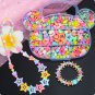 Beads Water Creative Beads DIY Set Pegboard Kit Craft Bracelet Making Beads Kit For DIY Necklaces