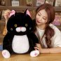 28/36/43cm Cuddly Plump Japanese Lucky Fortune Cat Plush Toys Stuffed Chuupy Cat Dolls